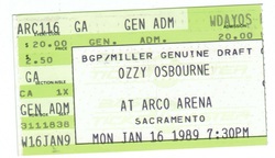 Ozzy Osbourne / Anthrax on Jan 16, 1989 [804-small]