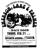 Emerson Lake and Palmer / Back Door on Feb 21, 1974 [810-small]