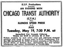 Chicago / illinois speed press / Pax on May 19, 1970 [830-small]