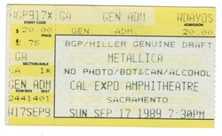 Metallica / Faith No More on Sep 17, 1989 [881-small]
