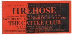 Firehose / Phallucy / Helen Keller Plaid on Sep 15, 1990 [883-small]