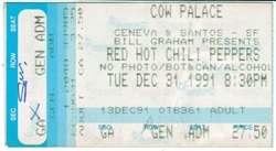 Red Hot Chili Peppers / Pearl Jam / Nirvana on Dec 31, 1991 [920-small]