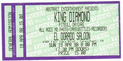 King Diamond / Pitbull Daycare / The Council on Apr 19, 1998 [929-small]