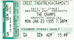 The Cramps / Groovie Ghoulies on Jan 23, 1995 [935-small]