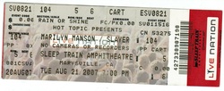 Marilyn Manson / Slayer / Bleeding Through on Aug 21, 2007 [067-small]