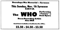 The Who / Silk on Nov 16, 1969 [372-small]