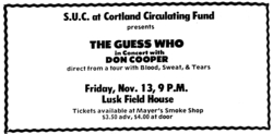 The Guess Who / Don Cooper on Nov 13, 1970 [380-small]