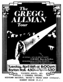 Gregg Allman / Cowboy / Boyer & Talton on Apr 16, 1974 [383-small]