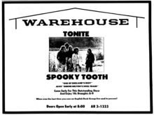 Spooky Tooth / Bernie Milton's Soul Train on Nov 14, 1969 [384-small]