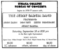 Jerry Garcia Band on Sep 18, 1976 [664-small]