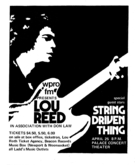 Lou Reed / String Driven Thing on Apr 25, 1975 [715-small]