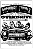Bachman Turner Overdrive / brownsville station / Bob Seger & The Silver Bullet Band on Dec 12, 1974 [719-small]