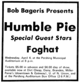Humble Pie / Foghat on Apr 4, 1973 [735-small]