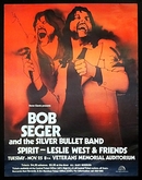 Bob Seger & The Silver Bullet Band / Spirit / Leslie West on Nov 25, 1975 [747-small]