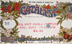 Red Hot Chili Peppers  on Jul 10, 1987 [817-small]