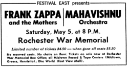 Frank Zappa / mahavishnu orchestra on May 5, 1973 [911-small]