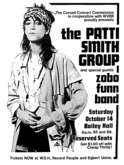 Patti Smith / The Zobo Funn Band on Oct 14, 1978 [929-small]