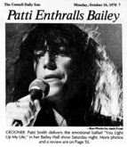 Patti Smith / The Zobo Funn Band on Oct 14, 1978 [935-small]