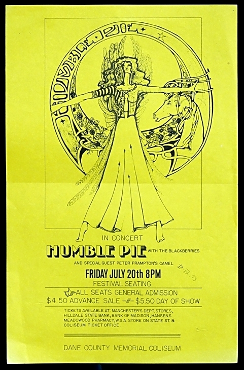 frampton's camel 1973 tour