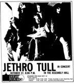 Jethro Tull on Oct 27, 1971 [997-small]