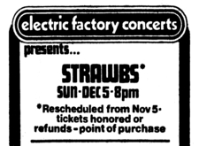 Strawbs  / Ambrosia on Dec 5, 1976 [272-small]