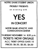 Yes / Gryphon on Nov 14, 1974 [360-small]