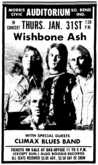 Wishbone Ash / Climax Blues Band on Jan 31, 1974 [366-small]