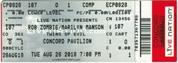 Marilyn Manson / Rob Zombie on Aug 28, 2018 [587-small]