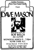 Dave Mason / Bob Welch / Clover on Mar 15, 1978 [615-small]