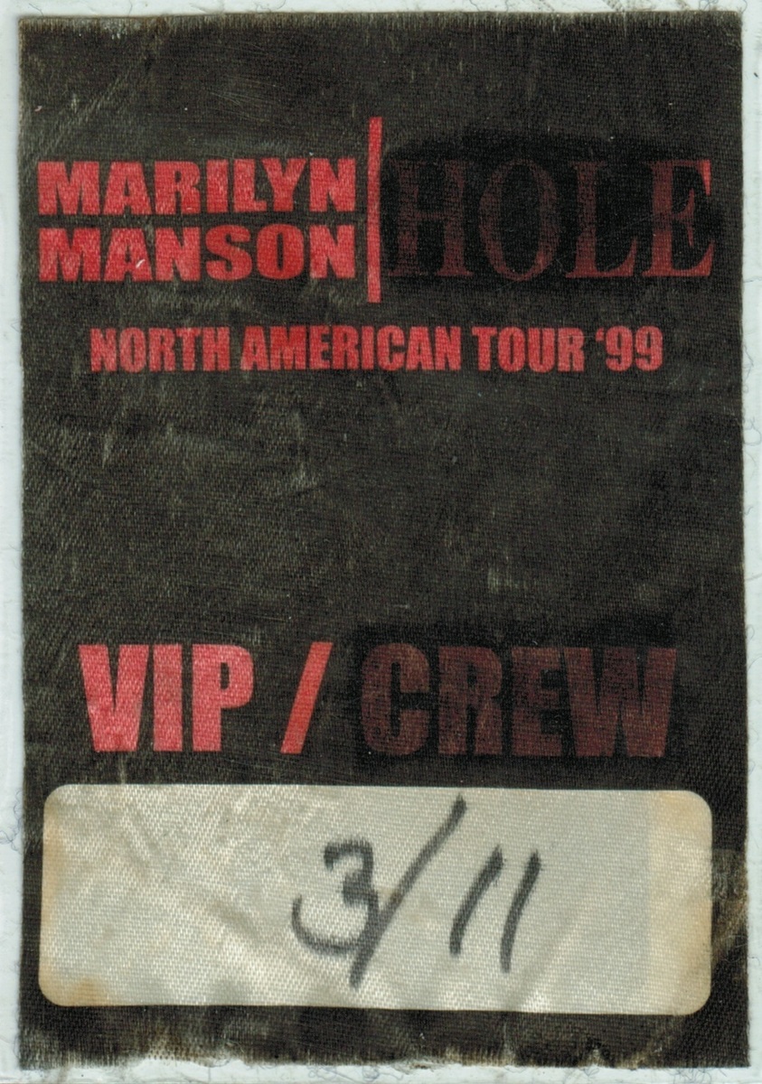 Mar 11, 1999: Marilyn Manson / Hole / Monster Magnet at Arco Arena 