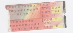The Firm on May 7, 1985 [643-small]
