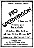 REO Speedwagon / The Rockets on Aug 29, 1979 [658-small]