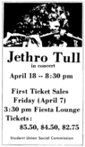 Jethro Tull / Wild Turkey on Apr 18, 1972 [666-small]