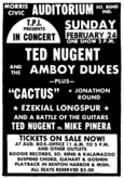 Ted Nugent / Cactus / Jonathan Round on Feb 24, 1974 [674-small]
