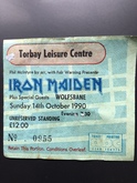 Iron Maiden / Wolfsbane on Oct 14, 1990 [678-small]
