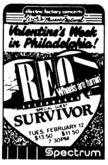 REO Speedwagon / Survivor on Feb 12, 1985 [117-small]