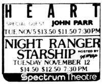 Heart / John Parr on Nov 5, 1985 [125-small]