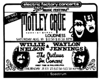 Mötley Crüe / Loudness on Aug 10, 1985 [152-small]