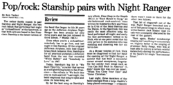 Night Ranger / Starship on Nov 12, 1985 [165-small]