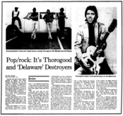 George Thorogood & The Destroyers / The Blasters on Apr 1, 1985 [169-small]