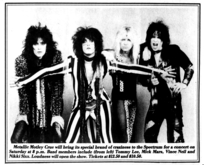 Mötley Crüe / Loudness on Aug 10, 1985 [181-small]