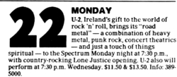 U2 / Lone Justice on Apr 22, 1985 [191-small]