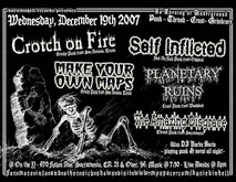 Crotch on Fire / Self Inflicted / Make Your Own Maps / Planetary Ruins / The Amazing Disgrace on Dec 19, 2007 [240-small]