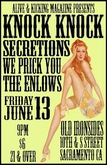 Secretions / The Enlows / Knock Knock / We Prick You on Jun 13, 2008 [249-small]