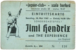 Jimi Hendrix / The Rivets / The Lions on May 28, 1967 [425-small]