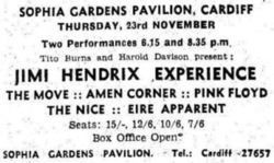 Jimi Hendrix / Pink Floyd / The Move / The Nice / Eire Apparent on Nov 23, 1967 [428-small]