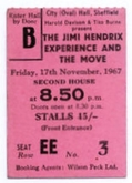 Jimi Hendrix / The Move on Nov 17, 1967 [494-small]