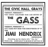Jimi Hendrix / Lot 5 on Feb 14, 1967 [497-small]