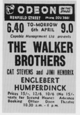 The Walker Brothers / Englebert humperdink / Cat Stevens / Jimi Hendrix on Apr 6, 1967 [500-small]