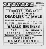 The Walker Brothers / Englebert humperdink / Cat Stevens / Jimi Hendrix on Apr 11, 1967 [508-small]